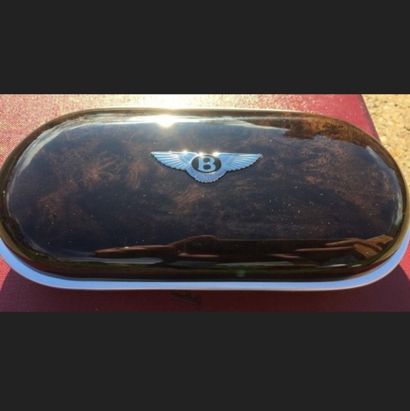 BENTLEY Other - BENTLEY CONTINENTAL GT SUNGLASSES CASE WOOD VENIER GENUINE